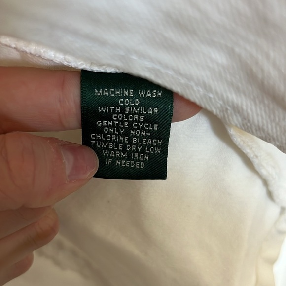 Ralph Lauren jacket white medium petite - Picture 6 of 6